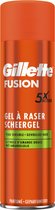 6x Gillette Scheergel Fusion Sensitive 200 ml
