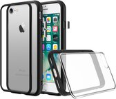 Apple iPhone 8 Plus Hoesje - Rhinoshield - MOD NX Serie - Hard Kunststof Backcover - Transparant / Zwart - Hoesje Geschikt Voor Apple iPhone 8 Plus