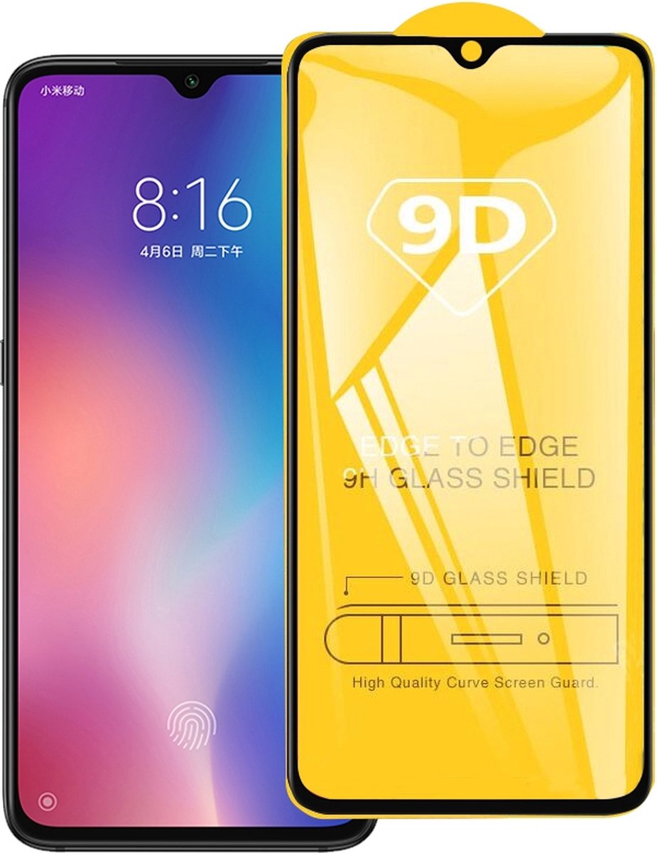 Mobigear Screenprotector geschikt voor Xiaomi Redmi Note 8 Glazen | Mobigear Premium Screenprotector - Case Friendly - Zwart
