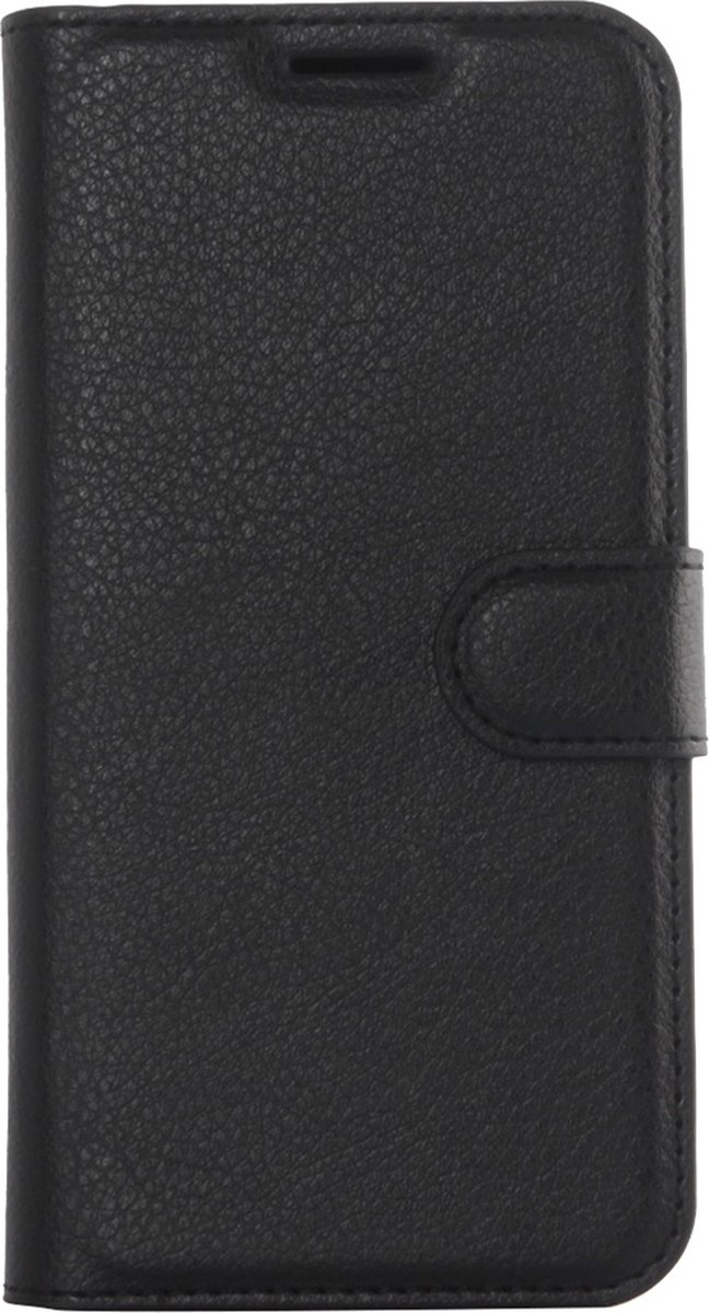Mobigear Telefoonhoesje geschikt voor Samsung Galaxy S7 Edge Hoesje | Mobigear Classic Bookcase Portemonnee | Pasjeshouder voor 2 Pasjes | Telefoonhoesje voor Pinpas / OV Kaart / Rijbewijs - Zwart