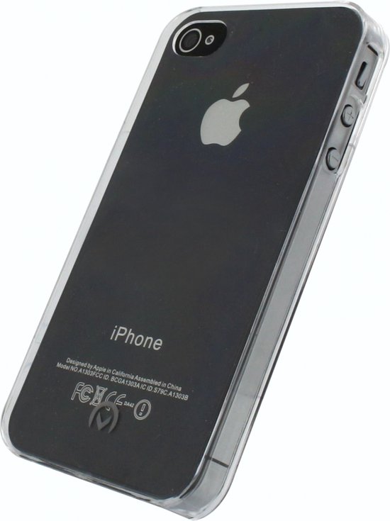 spade prinses gesprek Apple iPhone 4/4s Hoesje - Mobilize - Clear Serie - Hard Kunststof  Backcover -... | bol.com