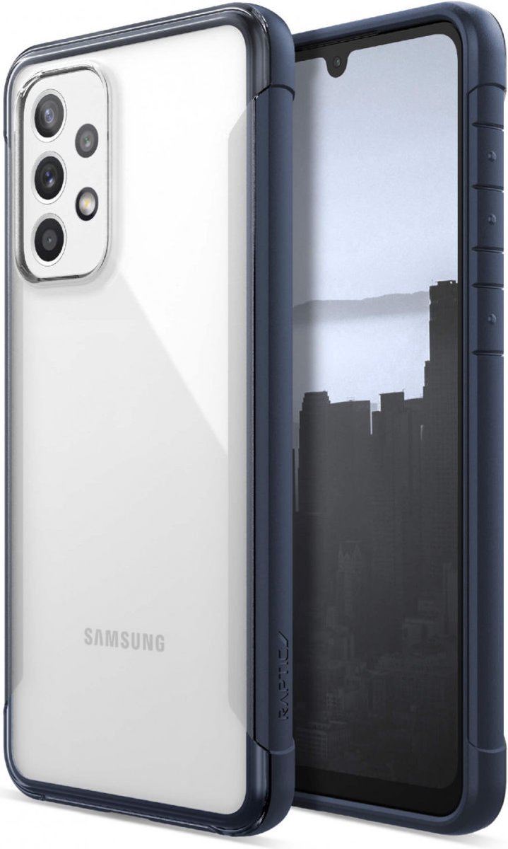 Raptic Earth Duurzaam Blauw Hoesje Geschikt voor Samsung Galaxy A33