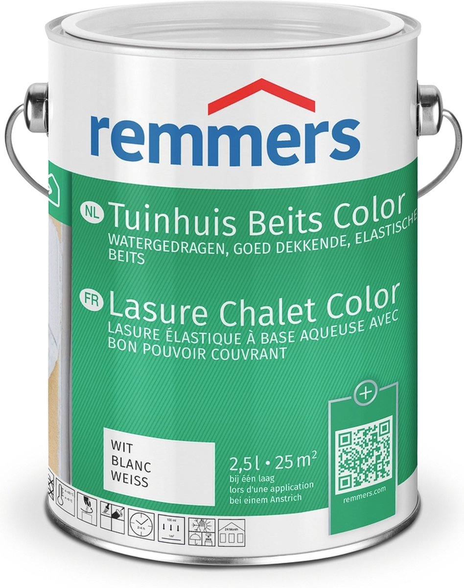 Remmers Tuinhuis Beits Color Antracietgrijs 5 liter