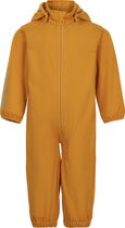 Minymo - Softshell overall voor kinderen - Golden Orange - maat 92cm