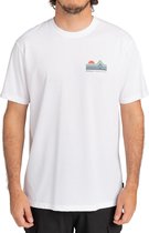 Billabong - Shirt voor heren - Korte mouw - Stretch - Basics - Wit - maat XL