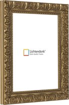 Fotolijst - Goud - Klassiek Barok - Fotomaat 50x60 - Ontspiegeld glas - Art.nr. 1075000850601