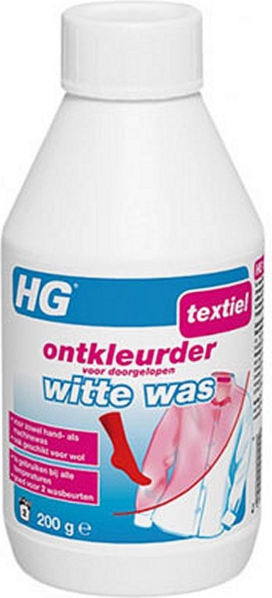Goedkoopste HG Ontkleurder voor Doorgelopen Witte Was 200gr