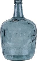 Gerecyclede gistingsfles blauw 8L