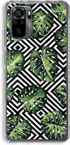 Case Company® - Xiaomi Redmi Note 10 Pro hoesje - Geometrische jungle - Soft Cover Telefoonhoesje - Bescherming aan alle Kanten en Schermrand