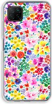 Case Company® - Huawei P40 Lite hoesje - Little Flowers - Soft Cover Telefoonhoesje - Bescherming aan alle Kanten en Schermrand