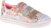 Skechers Sparkle Rayz-Star Blast 314839L-WMLT, voor meisje, Wit, Sneakers,Sportschoenen,Sportschoenen, maat: 29