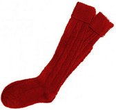 kniekousen Oktoberfest deluxe acryl rood mt 43-46