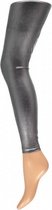 partylegging Shine dames latex antracietgrijs maat L/XlÂ
