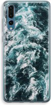 Case Company® - Huawei P20 Pro hoesje - Zee golf - Soft Cover Telefoonhoesje - Bescherming aan alle Kanten en Schermrand