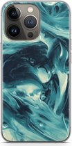 Case Company® - iPhone 13 Pro hoesje - Dreaming About Whales - Soft Cover Telefoonhoesje - Bescherming aan alle Kanten en Schermrand