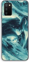 Case Company® - Samsung Galaxy A03S hoesje - Dreaming About Whales - Soft Cover Telefoonhoesje - Bescherming aan alle Kanten en Schermrand