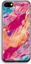 Case Company® - iPhone 7 hoesje - Pastel Echoes - Soft Cover Telefoonhoesje - Bescherming aan alle Kanten en Schermrand