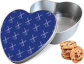 Boîte à biscuits Mills Heart - Boîte de rangement 14x15x5 cm