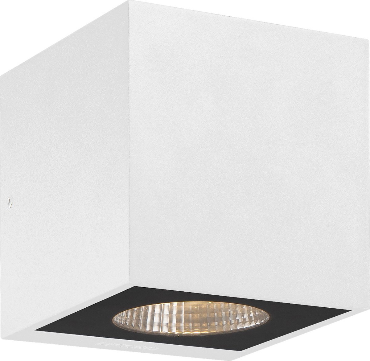 Arcchio - LED wandlamp buiten - 1licht - drukgegoten aluminium - H: 12.5 cm - wit - Inclusief lichtbron