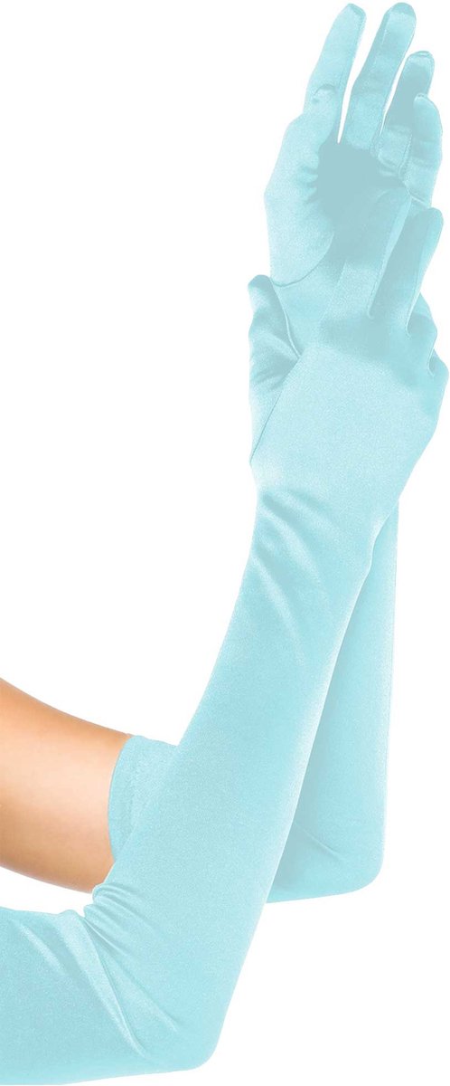 Extra Long Satin Gloves