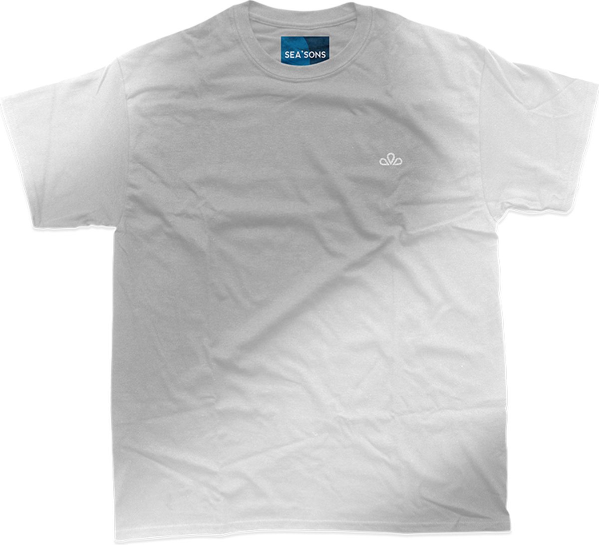 Sea'sons Official - Kleurveranderend - T-Shirt - Grijs-Wit - Maat XL