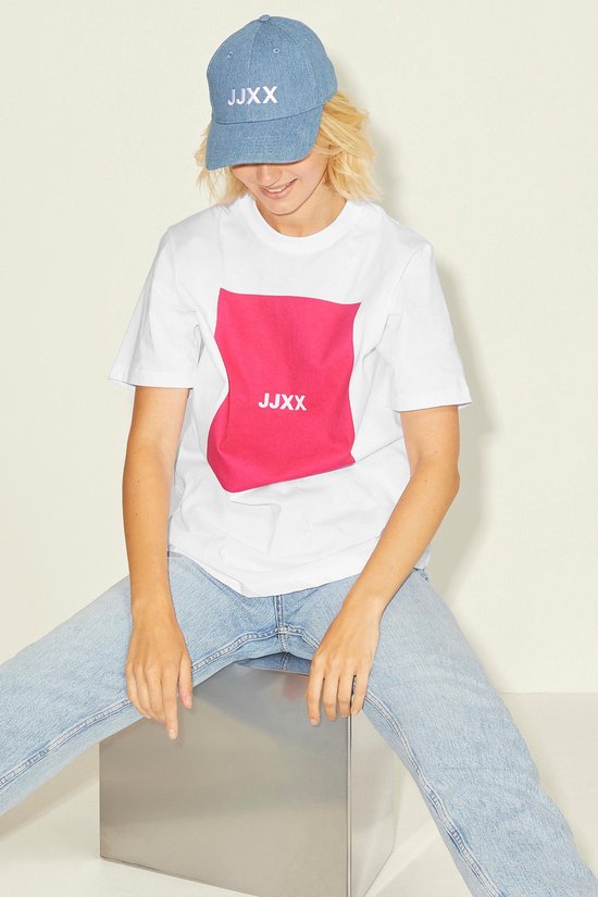JJXX JXAMBER SS RELAXED EVERY SQUARE TEE NOOS Dames T-shirt