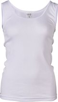 Dames singlet wit met een ronde hals | Maat XL (6)