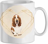 Mok Basset 2.2| Hond| Hondenliefhebber | Cadeau| Cadeau voor hem| cadeau voor haar | Beker 31 CL