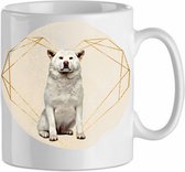 Mok Akita 1.5| Hond| Hondenliefhebber | Cadeau| Cadeau voor hem| cadeau voor haar | Beker 31 CL