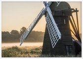 Poster Met Witte Lijst - Oude Windmolen Poster