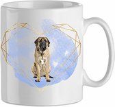 Mok Engelse mastiff 3.3| Hond| Hondenliefhebber | Cadeau| Cadeau voor hem| cadeau voor haar | Beker 31 CL