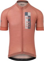 AGU Solid Merino Fietsshirt III SIX6 Heren - Oranje - XXXL