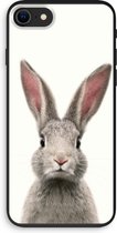 Case Company® - iPhone 8 hoesje - Daisy - 100% Biologisch Afbreekbaar - Duurzaam - Biodegradable Soft Case - Milieuvriendelijke Print op Achterkant - Zwarte Zijkanten - Bescherming Over de Sc
