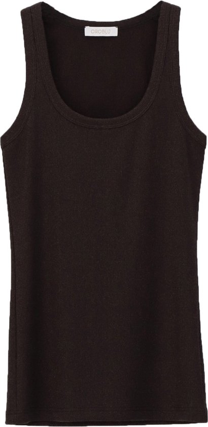Oroblu Dames Pull-on Tops Aster Tank Top Bruin XL