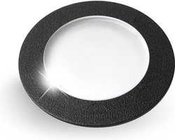 Grondspot Ceci 1 zwart rond IP67 incl. GX53 3W 3000K/4000K/6500K