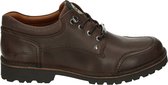 Livingstone IJmuiden - 48961-1502 - Veterschoen - Bruin - Waxed Nubuck - Wijdtemaat I / 9 - Schoenmaat 46 / UK 11