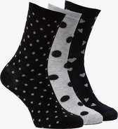 3 paar dames sokken - Zwart - Maat 39
