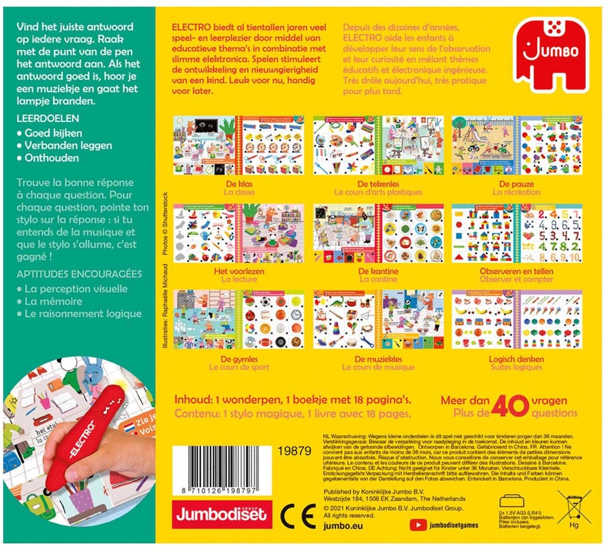 Jumbo - Electro - Op School - Educatief spel — afbeelding 8