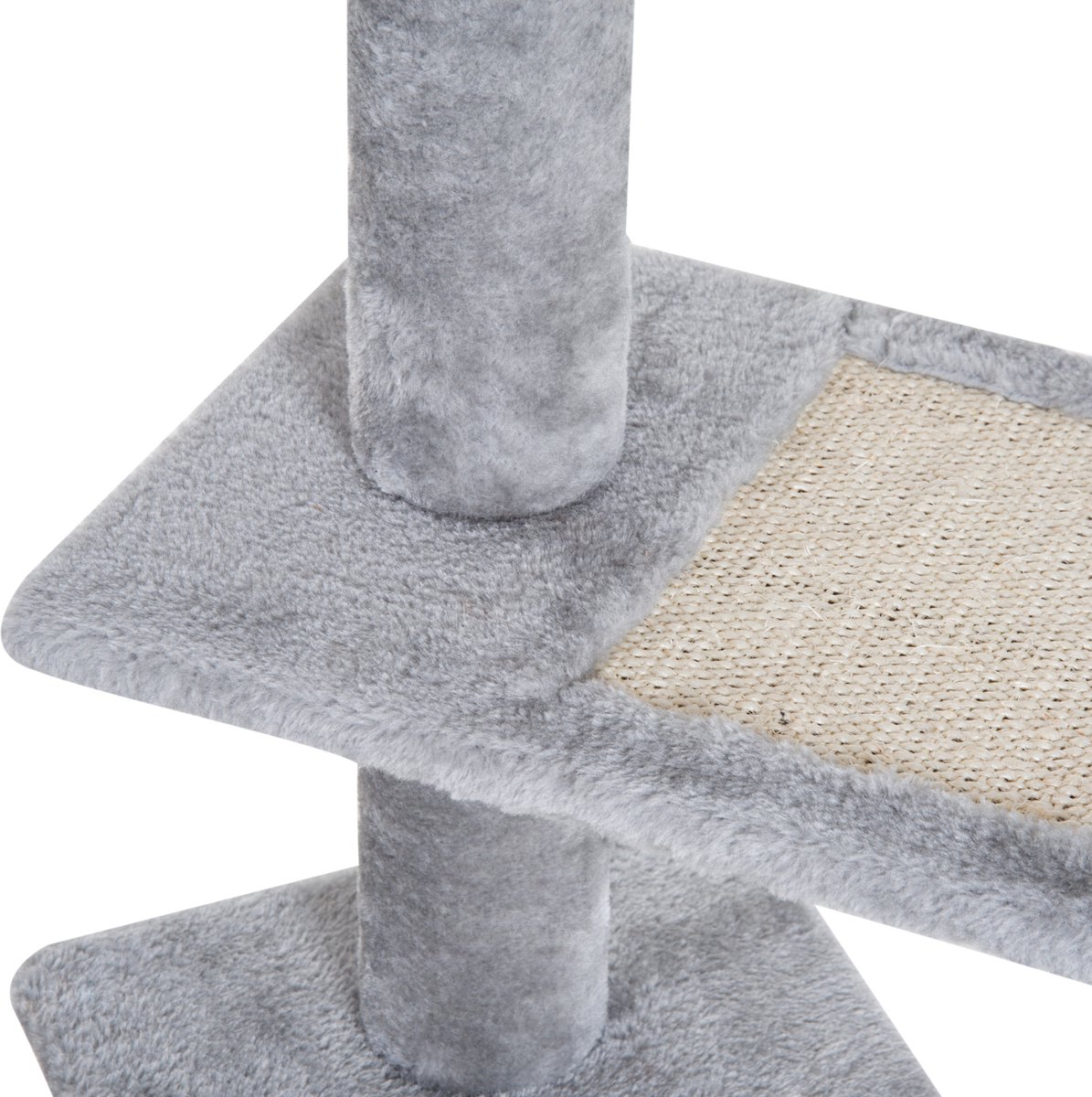 vidaXL Kattenmand 50x50x45 cm grijs en crèmekleurig - buy at the price of € 36.9