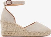 VIA VAI Flora Braid Espadrilles - Met Sleehak - Beige - Maat 36