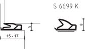 Dichting S6699K (Zelfklevend) - 100 Meter