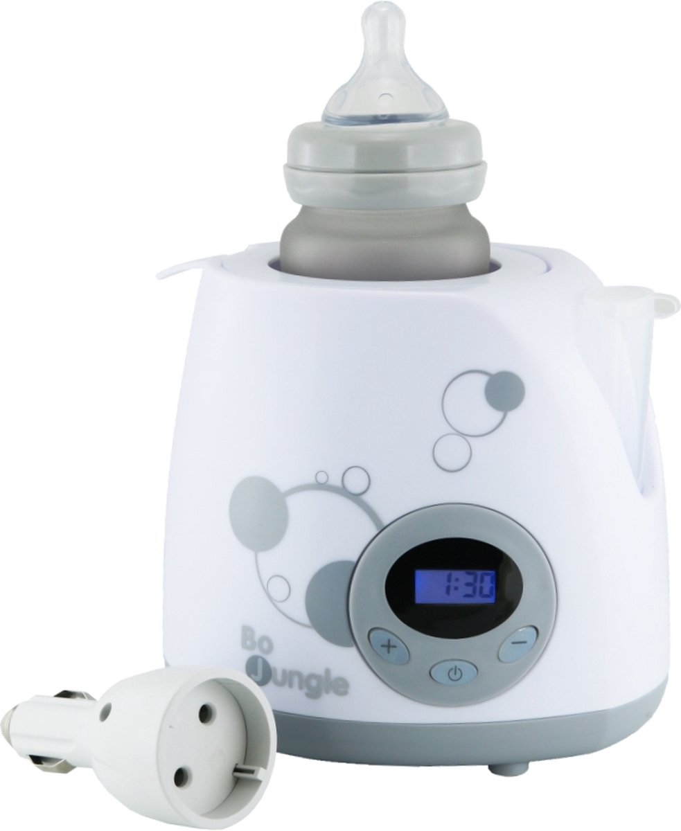 B-Bottle flessenwarmer Superfast Digital - Car and Home - Grijs B-Bottle flessenwarmer Superfast Digital - Car and Home - Grijs