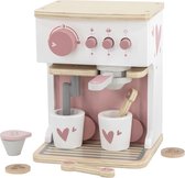 Label Label - Houten Espresso Machine - Houten Speelgoed - Roze