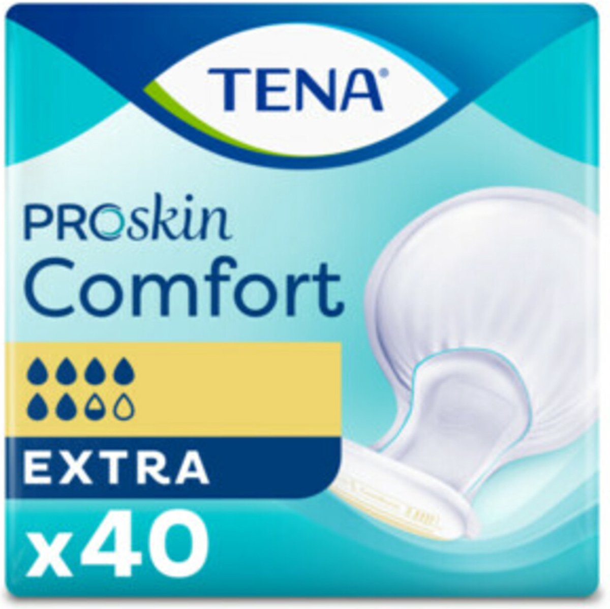 Goedkoopste 2x TENA ProSkin Comfort Extra 40 stuks