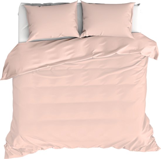 Moodit Dekbedovertrek Basil Pearl Pink - Tweepersoons - 200 x 220 cm - Katoen