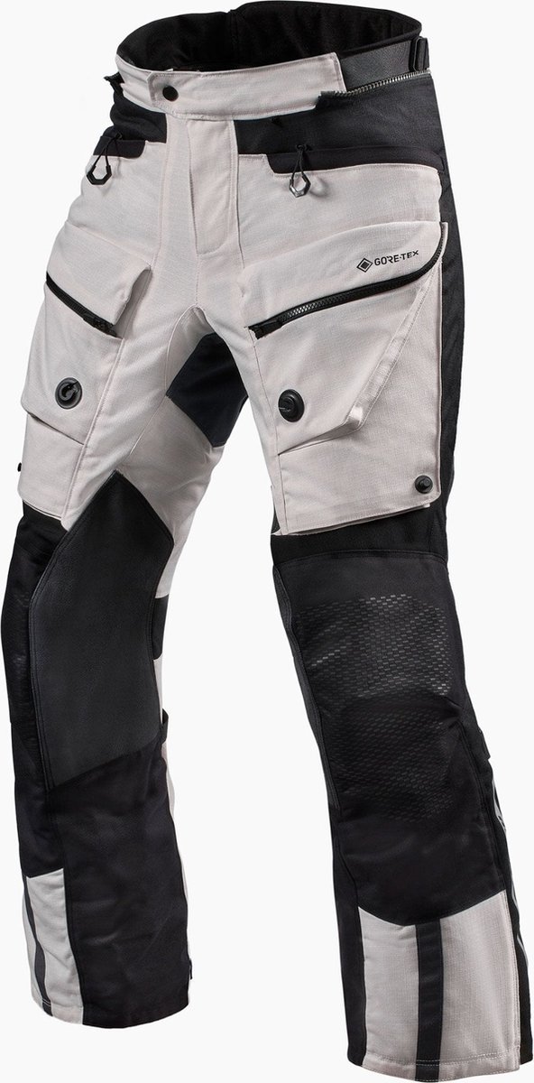 REV'IT! Trousers Defender 3 GTX Silver Black Standard XXL