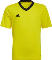 adidas - Entrada 22 Jersey Youth - Gele Voetbalshirt -116