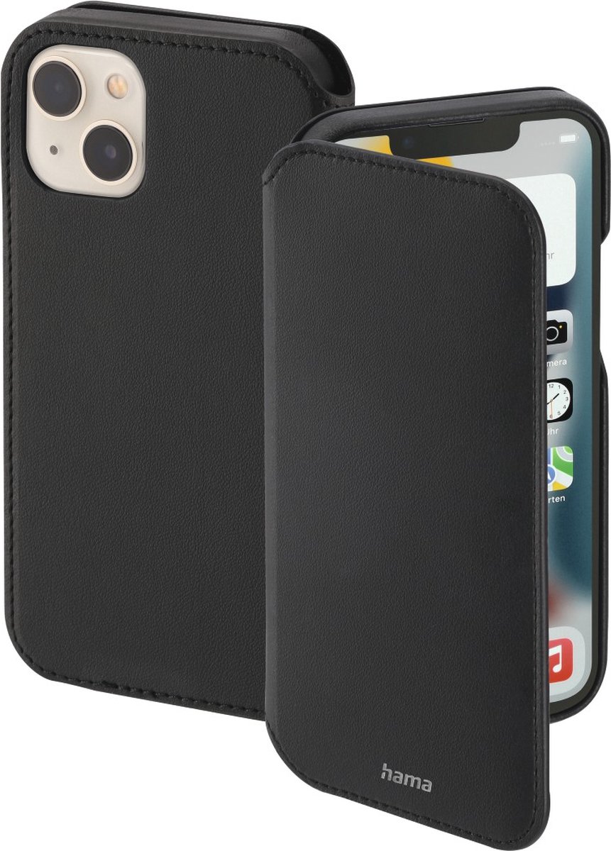 Hama MagCase Finest Sense Flip Case Apple iPhone 13 Zwart