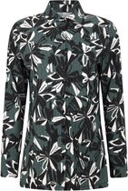 Zoso Blouse Bianca 221 Green Black 1250 0000 Dames Maat - XXL