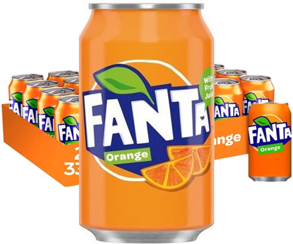 Fanta Boisson gazeuse à l'Orange 1,25L 